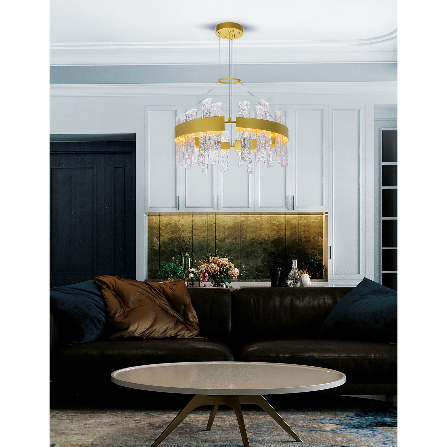 Guadiana 24 in LED Chandelier