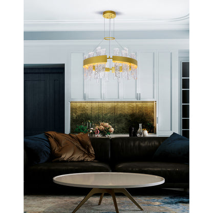 Guadiana 24 in LED Chandelier
