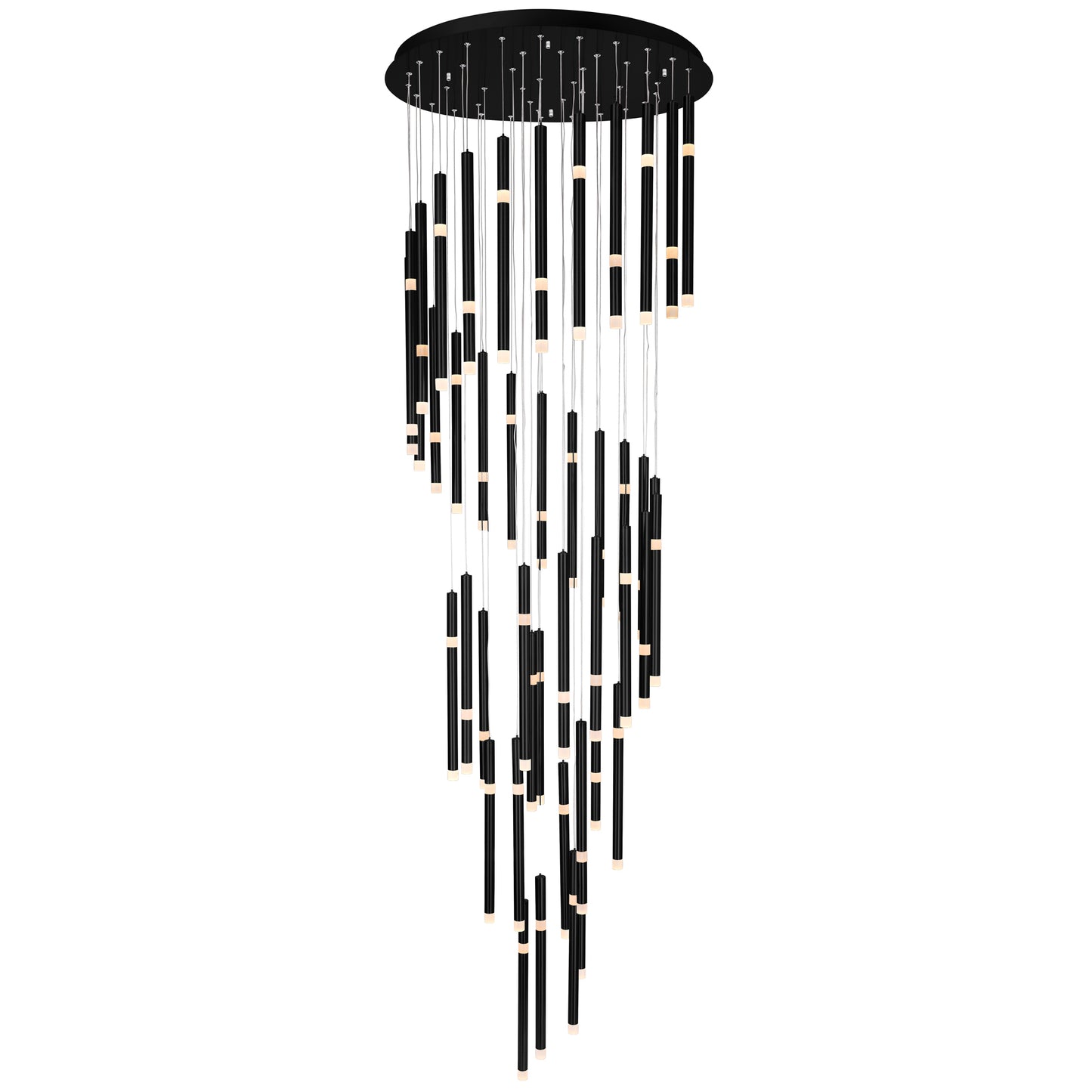 Flute 54 Light LED Chandelier