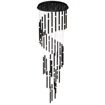 Flute 54 Light LED Chandelier