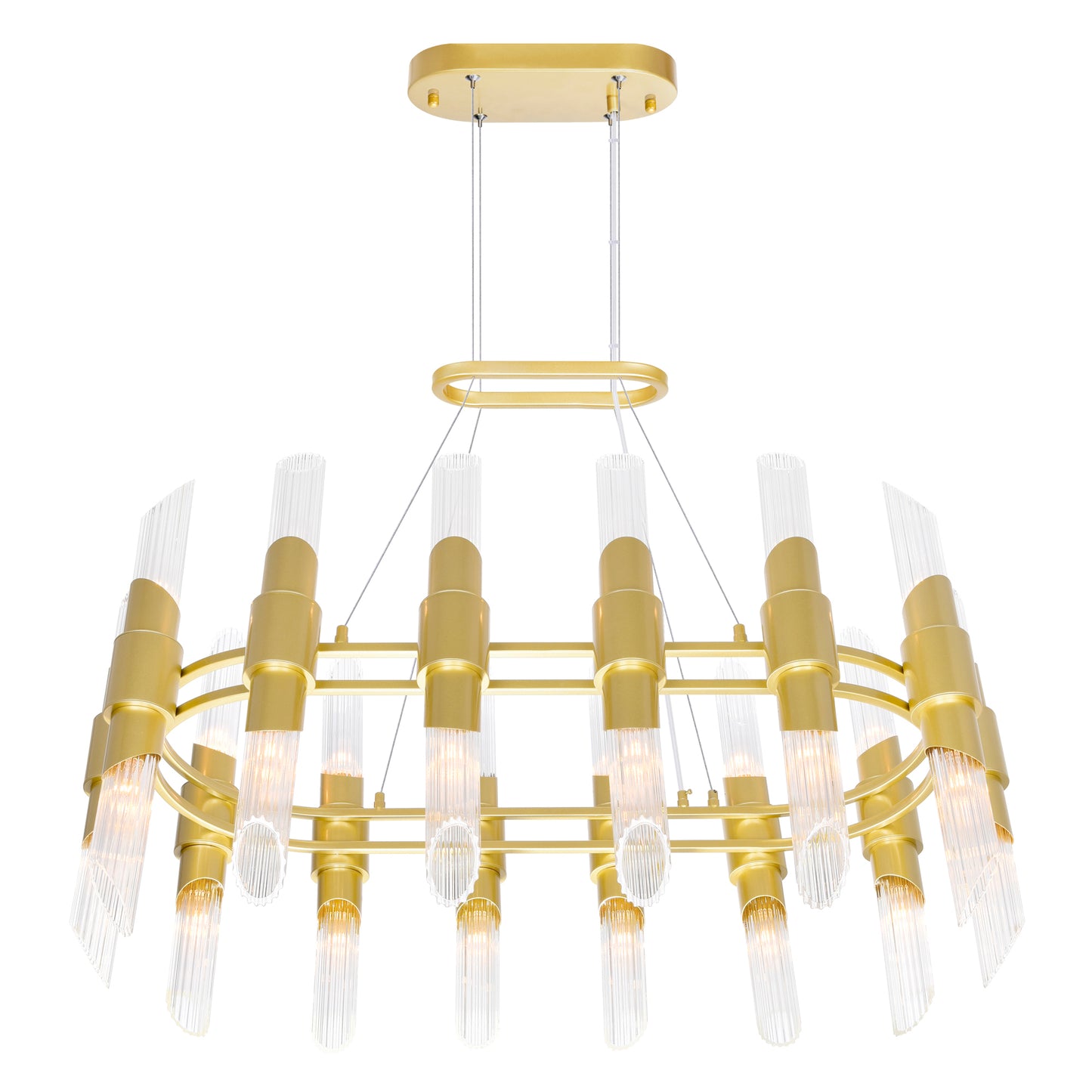 Croissant 28 Light Chandelier