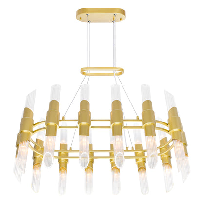 Croissant 28 Light Chandelier