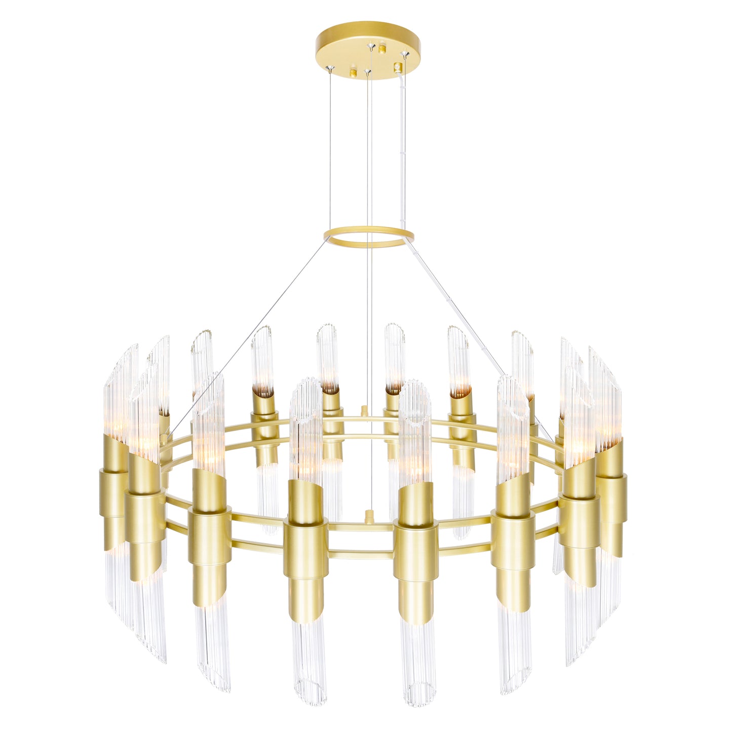 Croissant 36 Light Chandelier
