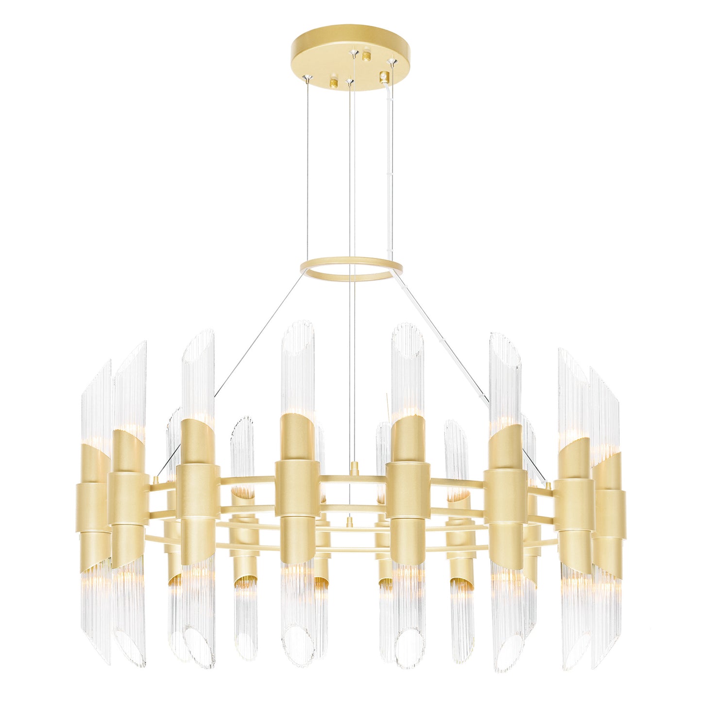 Croissant 36 Light Chandelier