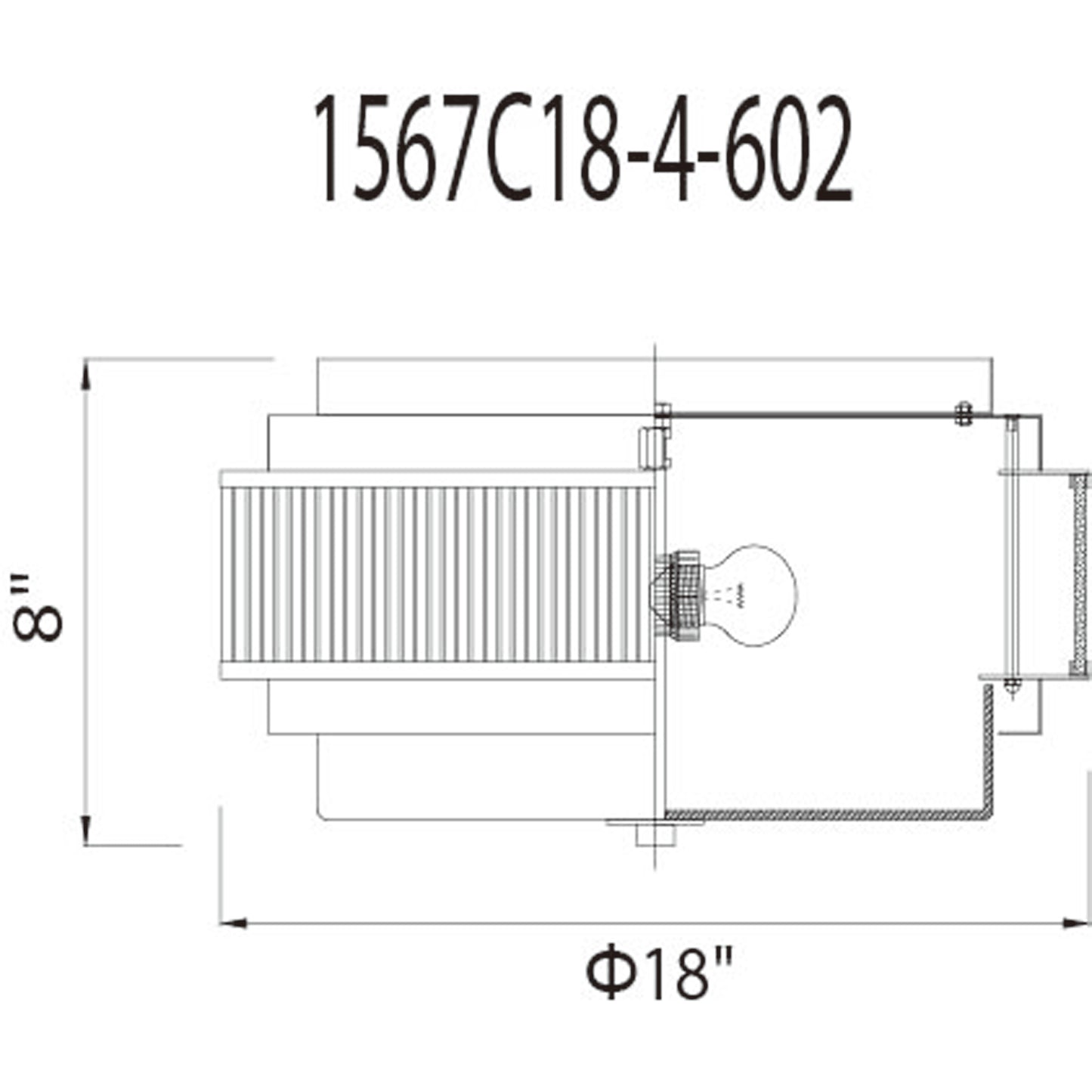 Valdivia 4 Light Flush Mount