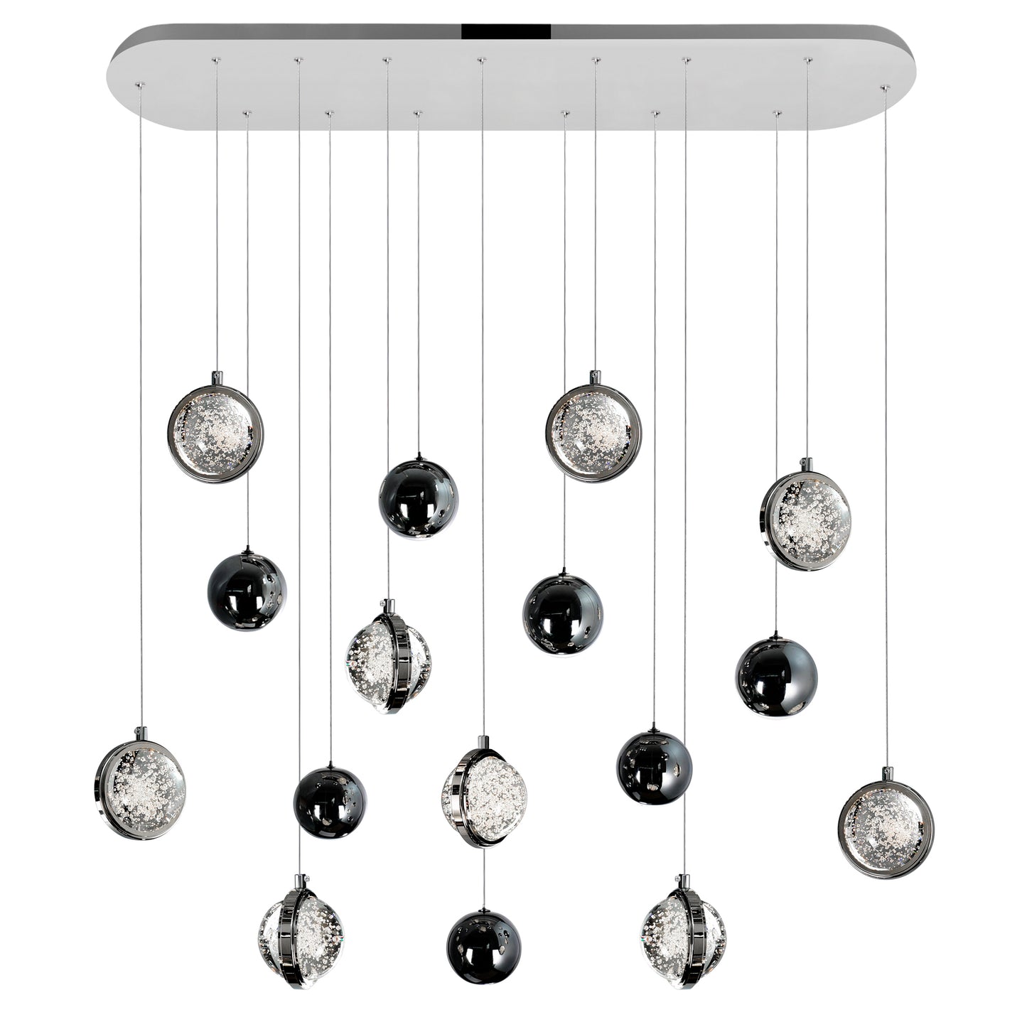 Salvador 40 in LED Integrated Chandelier