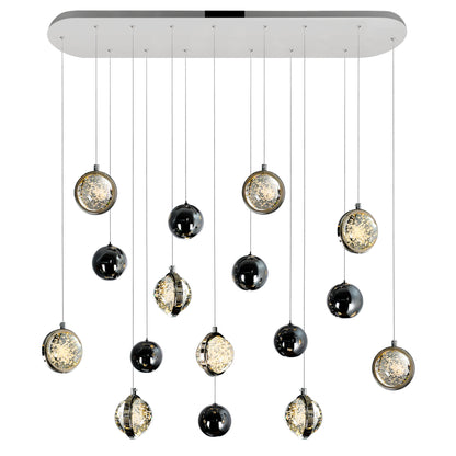 Salvador 40 in LED Integrated Chandelier