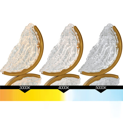 Moon Integrated LED Wall Light