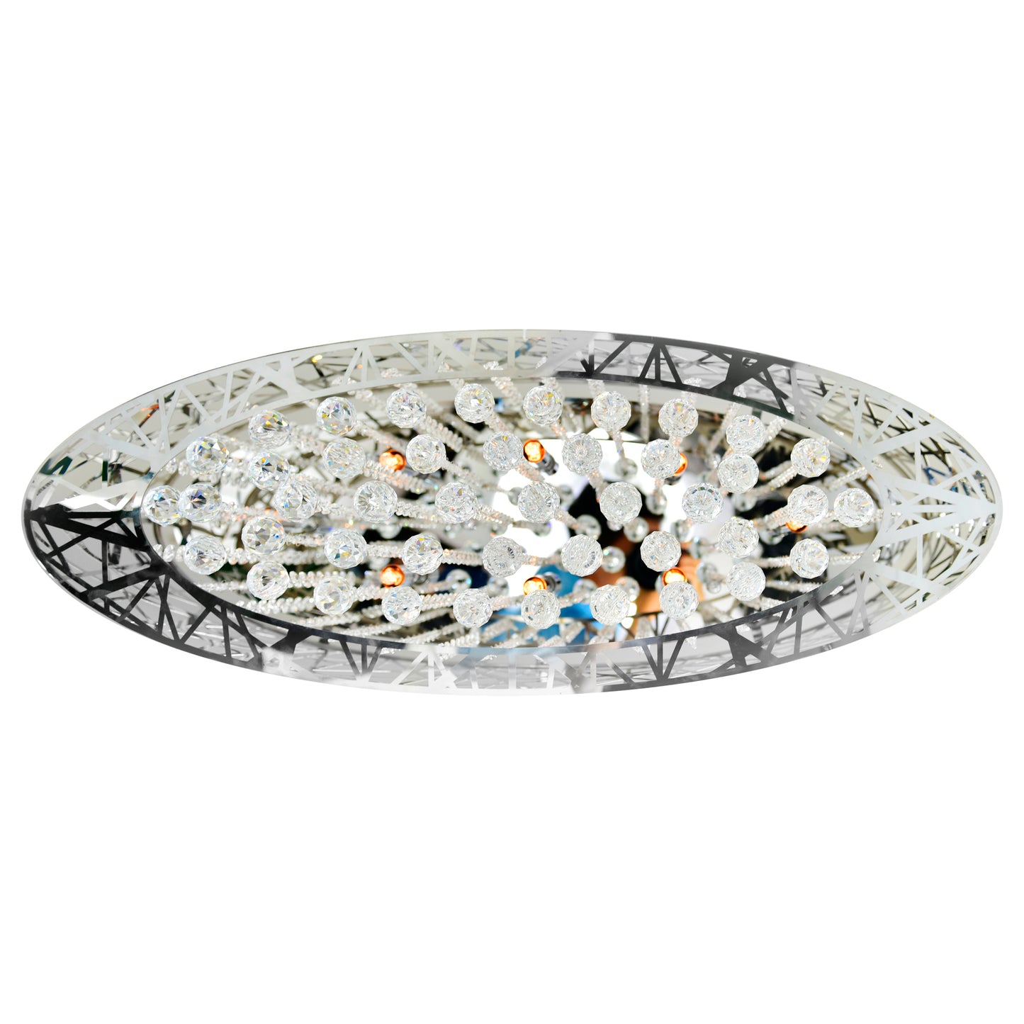 Eternity 8 Light Drum Shade Chandelier