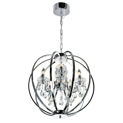 Abia 5 Light Up Chandelier