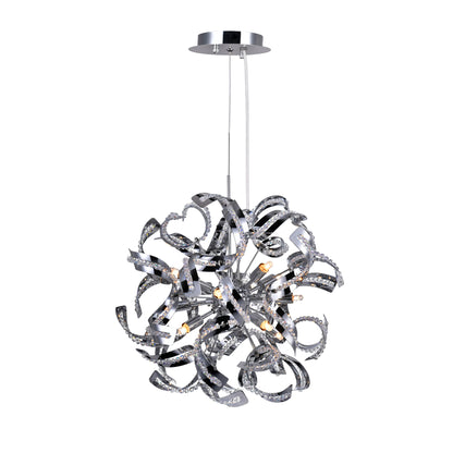 Swivel 12 Light Chandelier