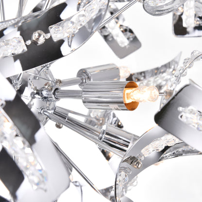 Swivel 18 Light Chandelier