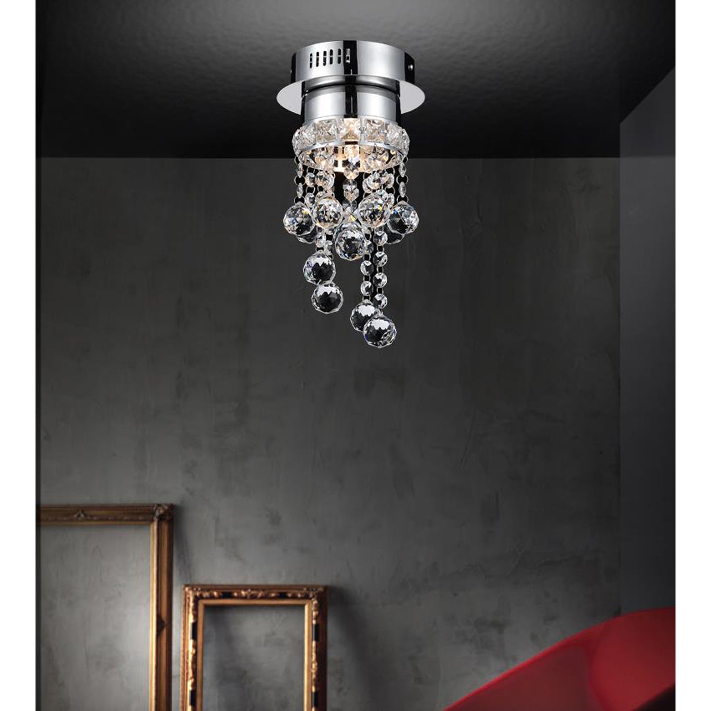 Monica 1 Light Flush Mount