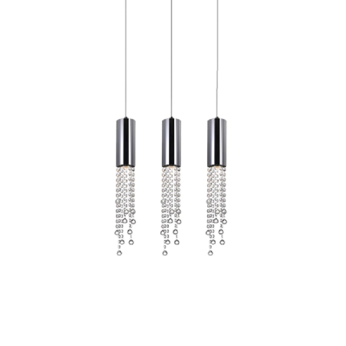 Suspension multi-lumières à 3 lampes extensible