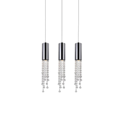 Suspension multi-lumières à 3 lampes extensible