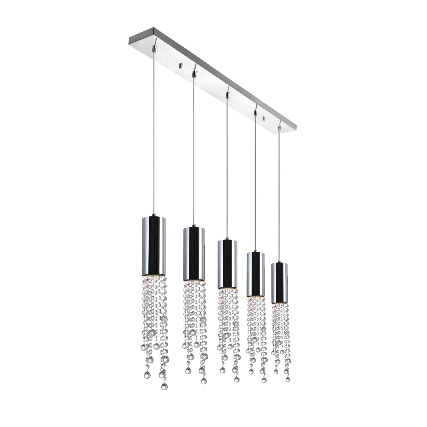 Extended 5 Light Multi Light Pendant