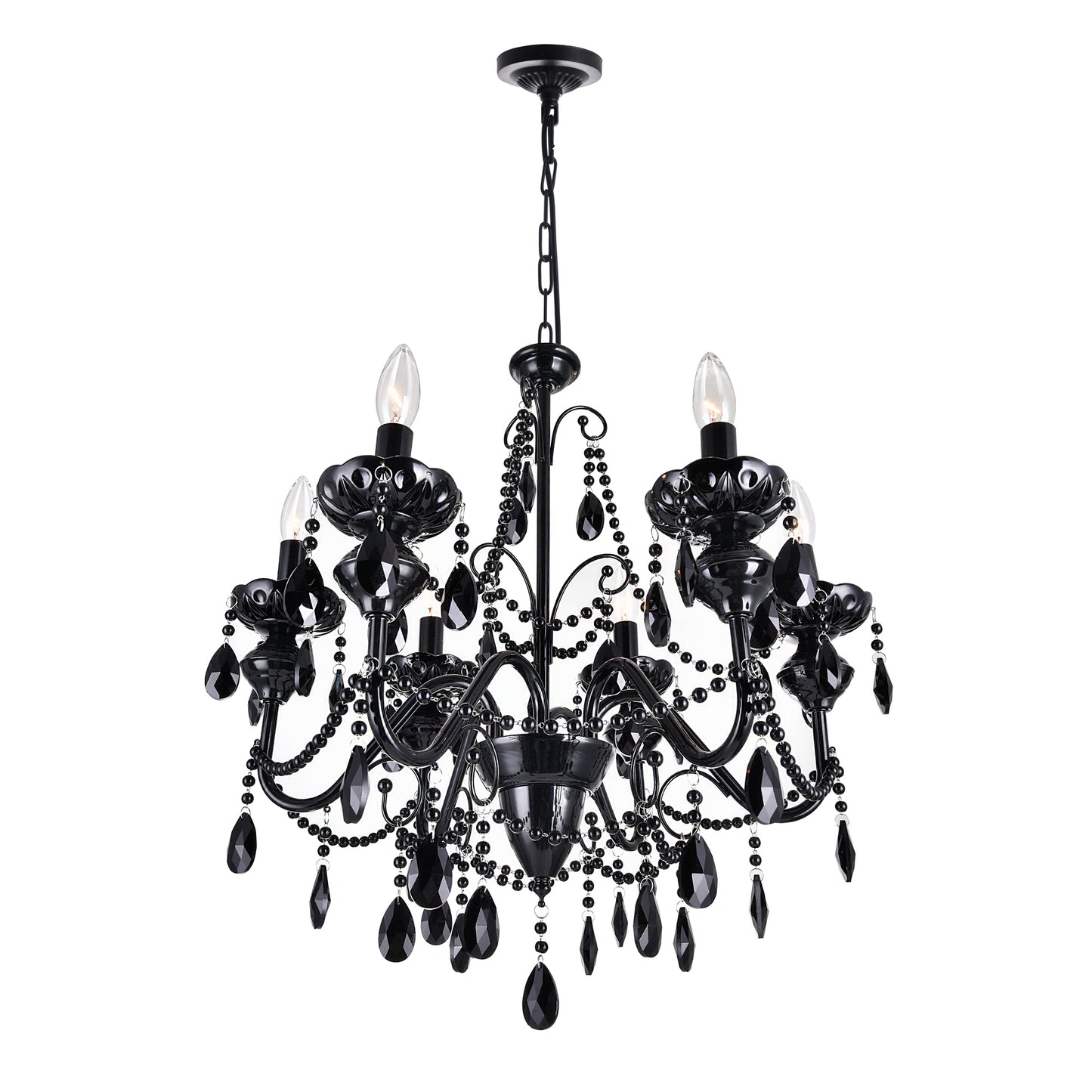 Keen 6 Light Up Chandelier