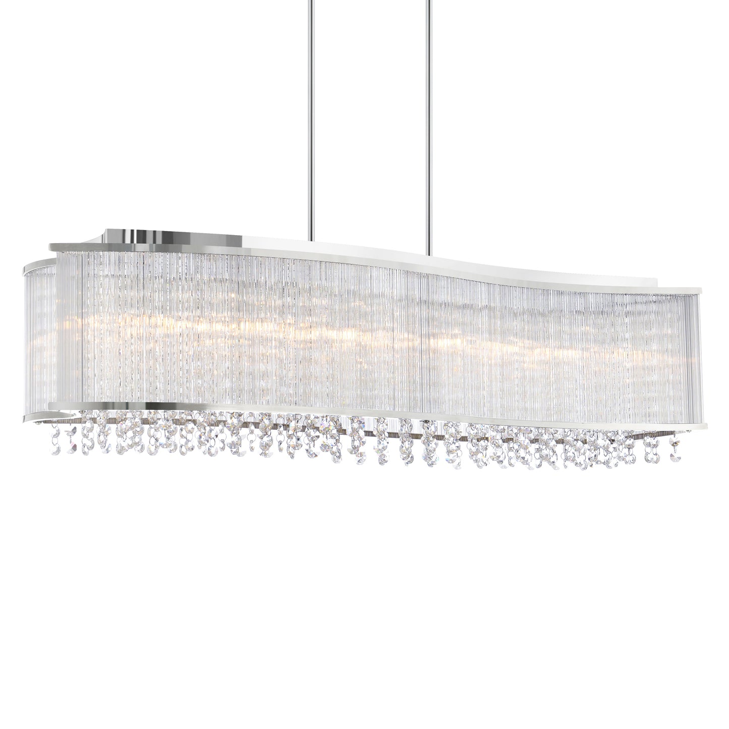 Elsa 6 Light Drum Shade Chandelier
