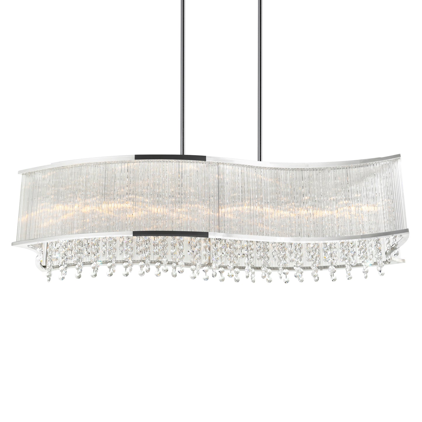 Elsa 6 Light Drum Shade Chandelier