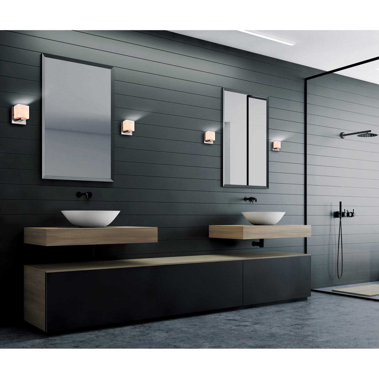 Applique de salle de bain Cristini 1 lumière
