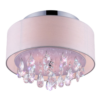 Dash 3 Light Drum Shade Flush Mount