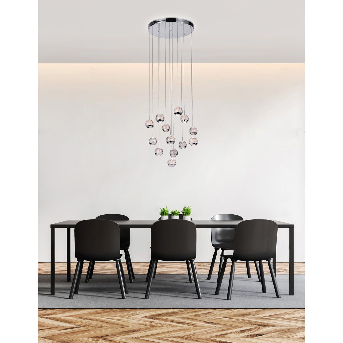 Pendants-CWI Lighting-5444P24C-R