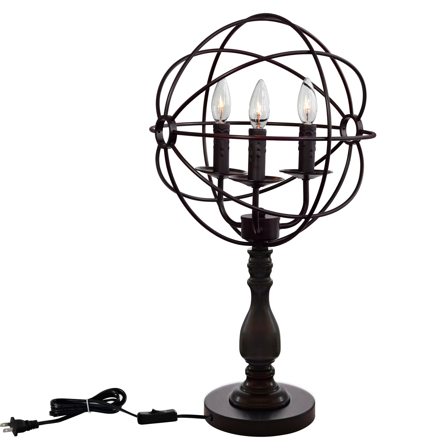 Arza 3 Light Table Lamp