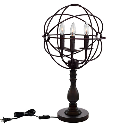 Arza 3 Light Table Lamp