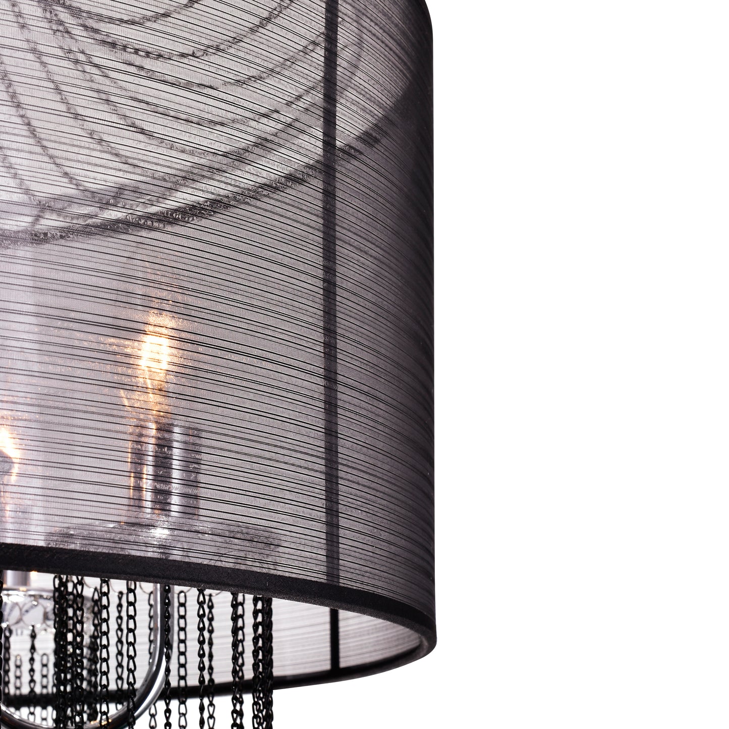 Amelia 6 Light Drum Shade Chandelier