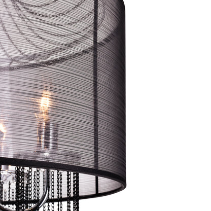 Amelia 6 Light Drum Shade Chandelier