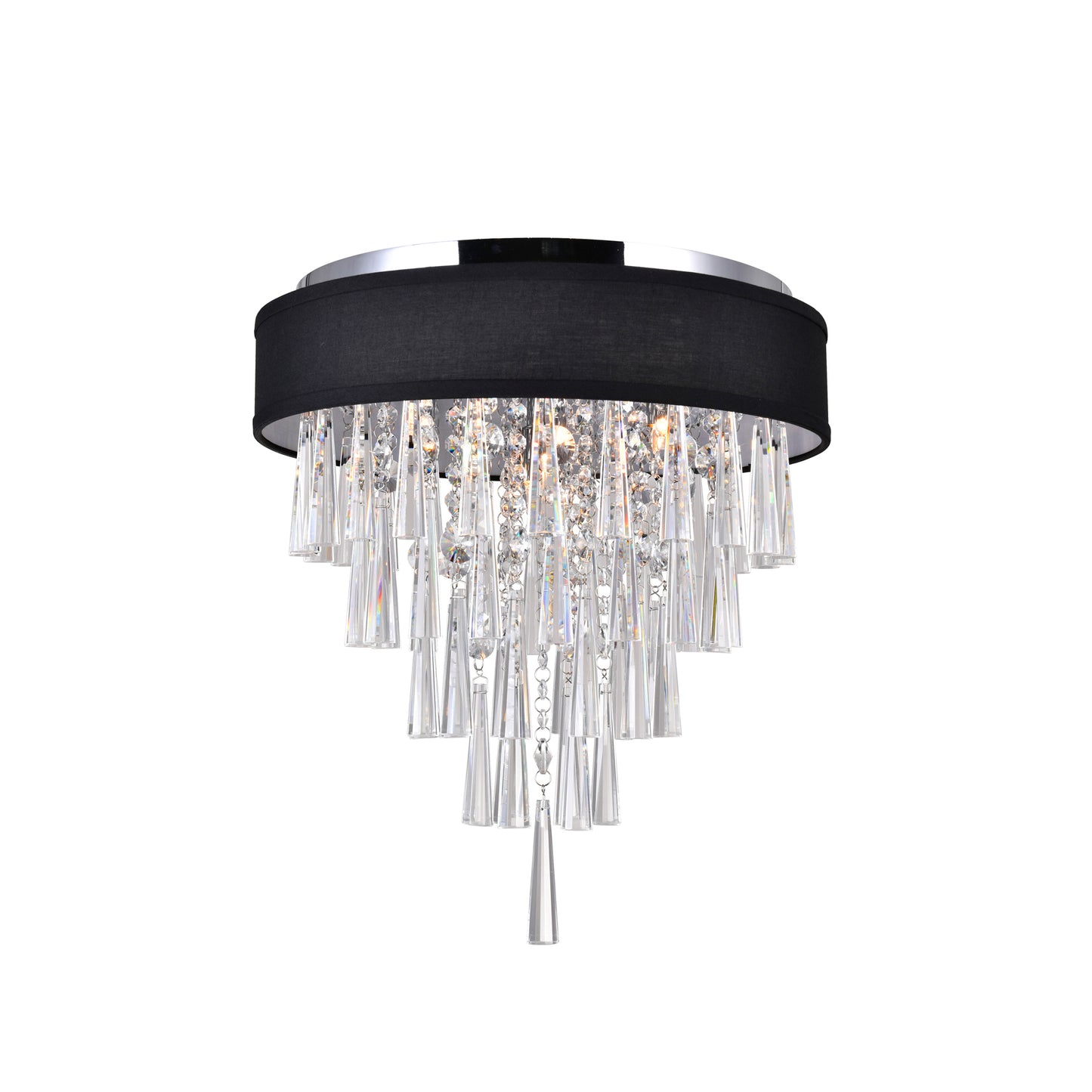 Franca 4 Light Drum Shade Flush Mount