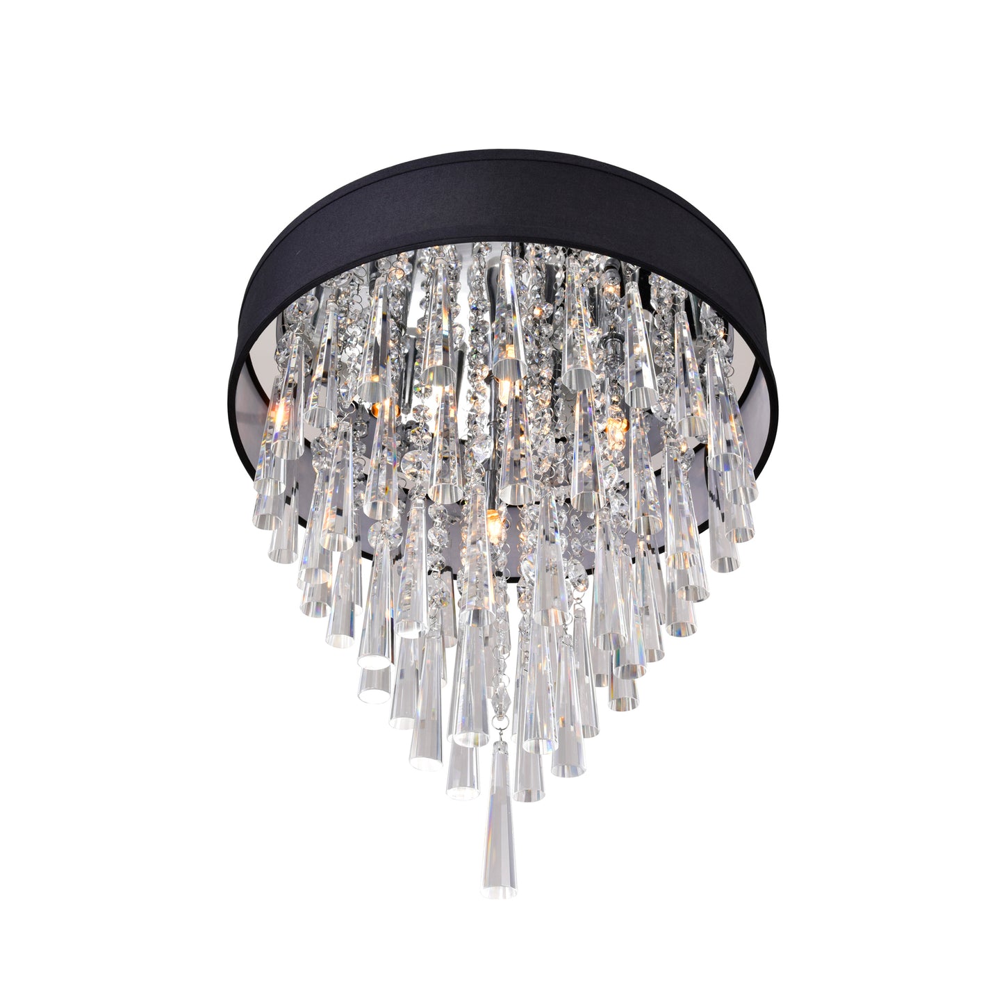 Franca 4 Light Drum Shade Flush Mount