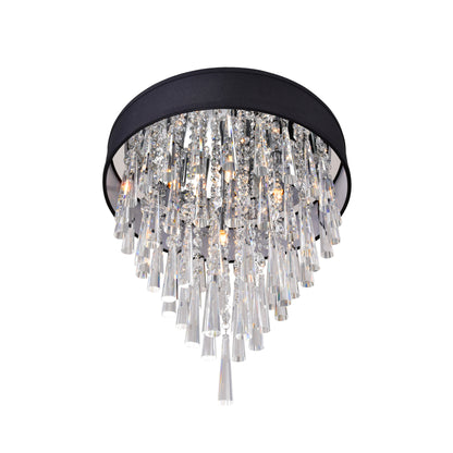 Franca 4 Light Drum Shade Flush Mount