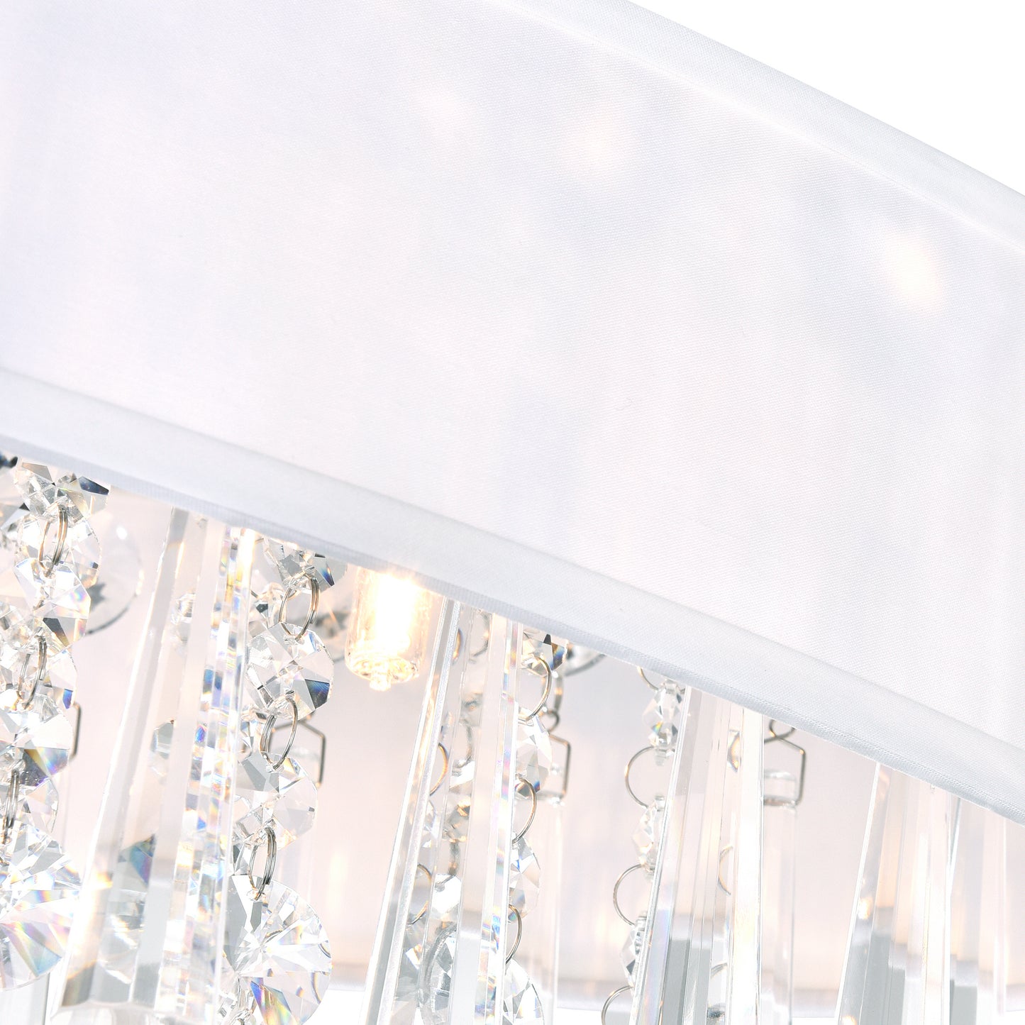 Franca 4 Light Drum Shade Flush Mount