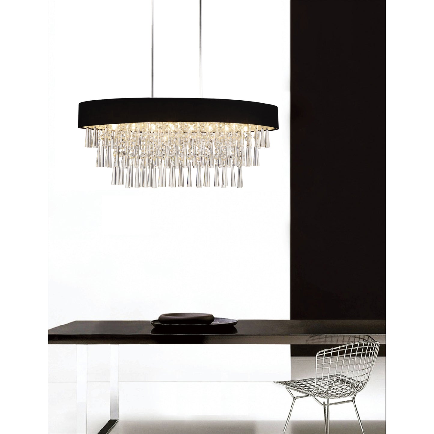 Franca 8 Light Drum Shade Chandelier