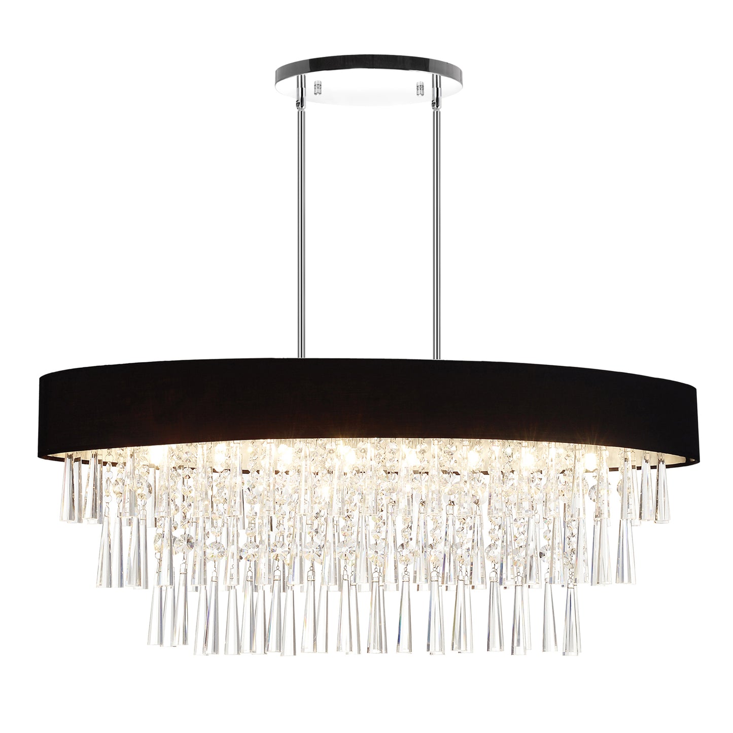 Franca 8 Light Drum Shade Chandelier