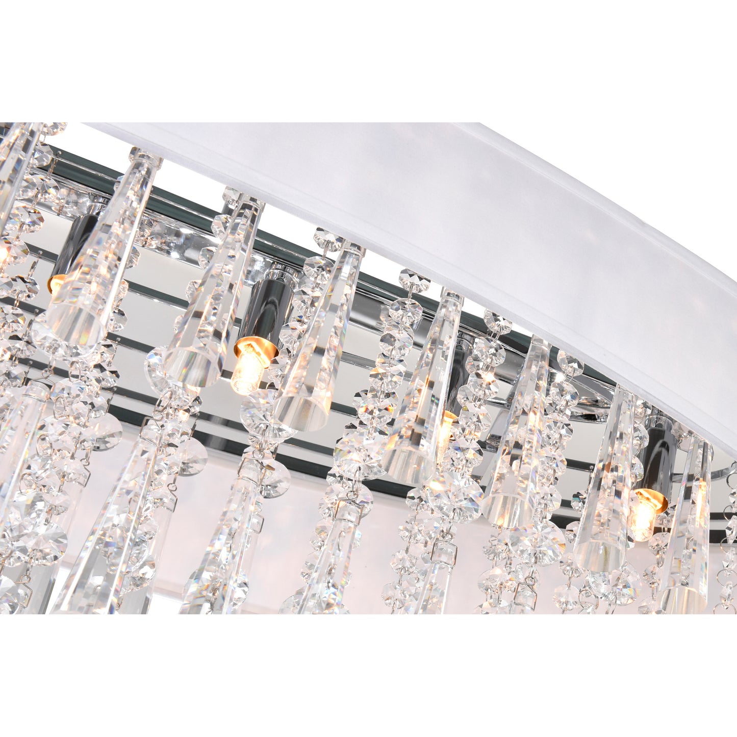 Franca 8 Light Drum Shade Chandelier