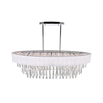 Franca 8 Light Drum Shade Chandelier