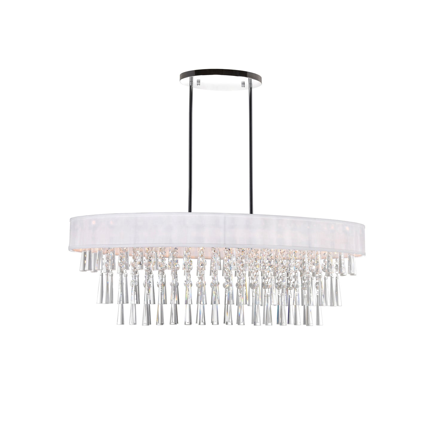 Franca 8 Light Drum Shade Chandelier