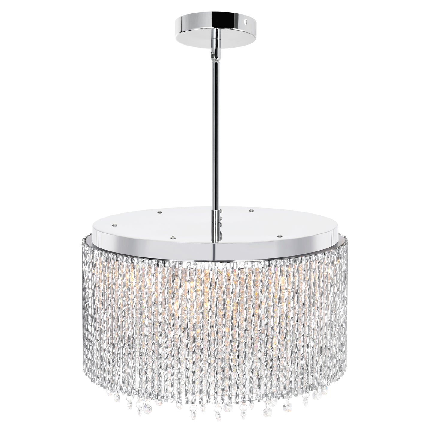 Claire 14 Light Drum Shade Chandelier