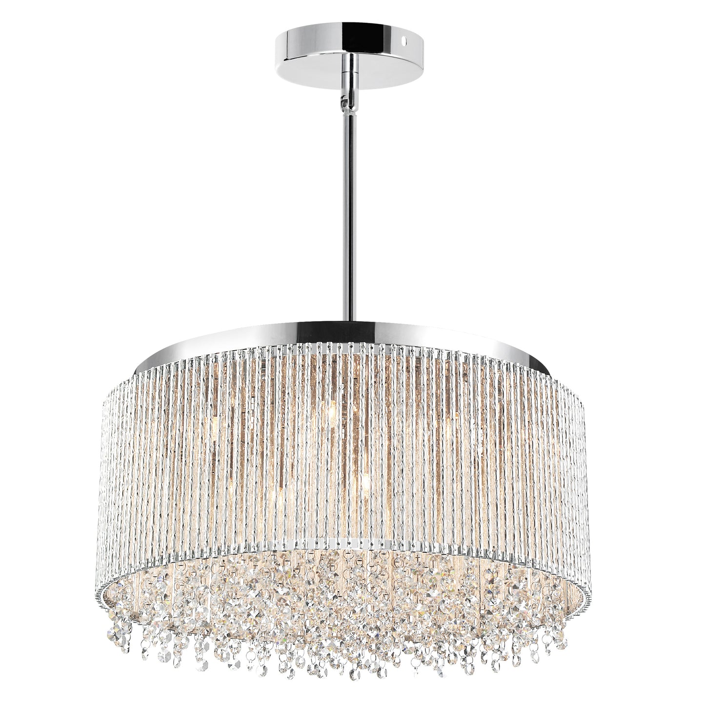 Claire 14 Light Drum Shade Chandelier