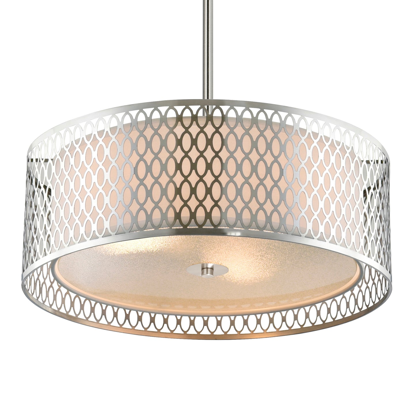 Mikayla 3 Light Drum Shade Chandelier