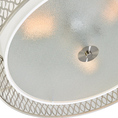 Mikayla 3 Light Drum Shade Chandelier