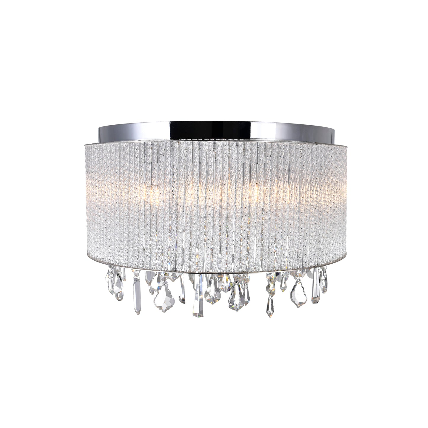 Benson 9 Light Drum Shade Flush Mount