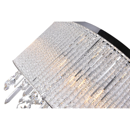 Benson 9 Light Drum Shade Flush Mount