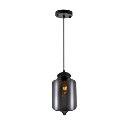 Mini suspension en verre à 1 lumière vers le bas