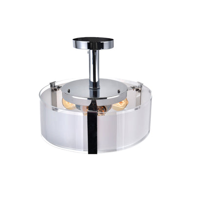 Lucie 3 Light Drum Shade Chandelier