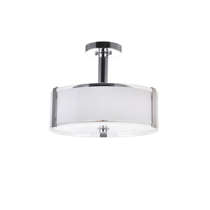 Lucie 3 Light Drum Shade Chandelier
