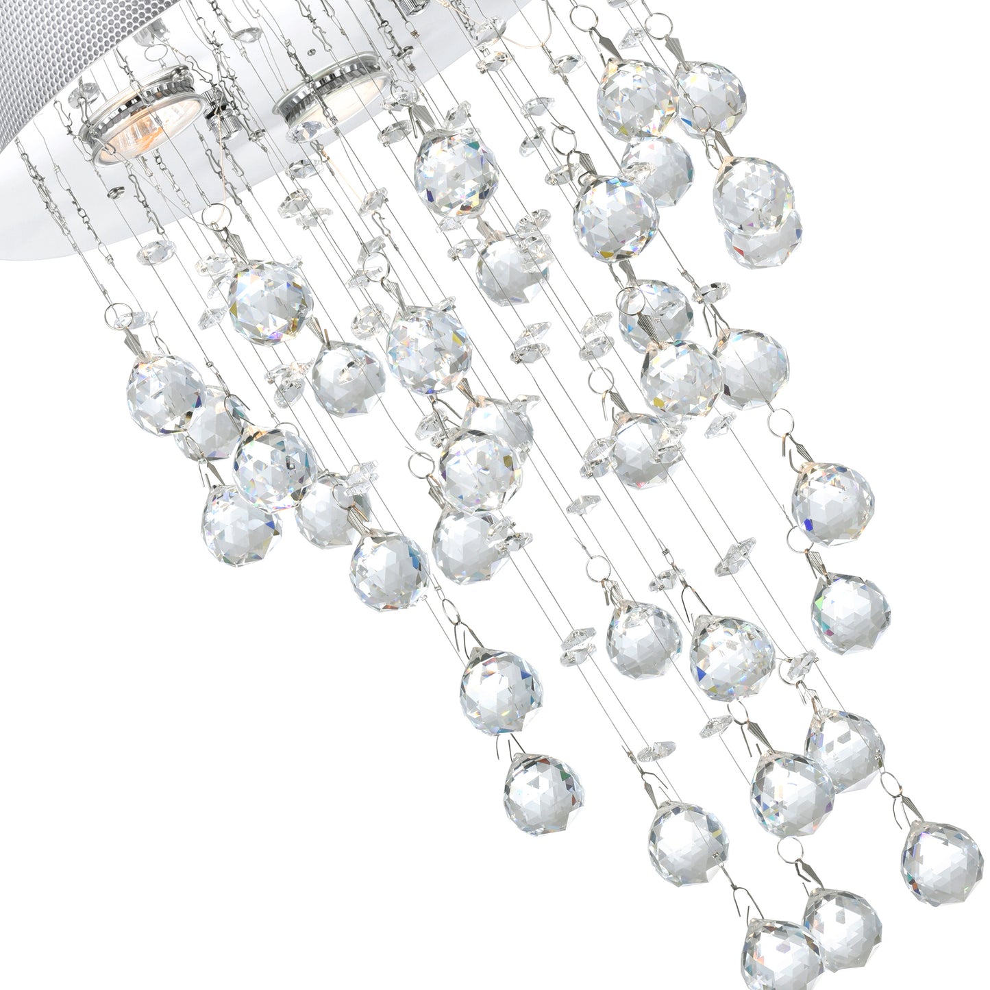 Rain Drop 3 Light Flush Mount