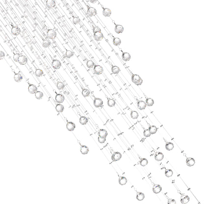 Rain Drop 9 Light Flush Mount